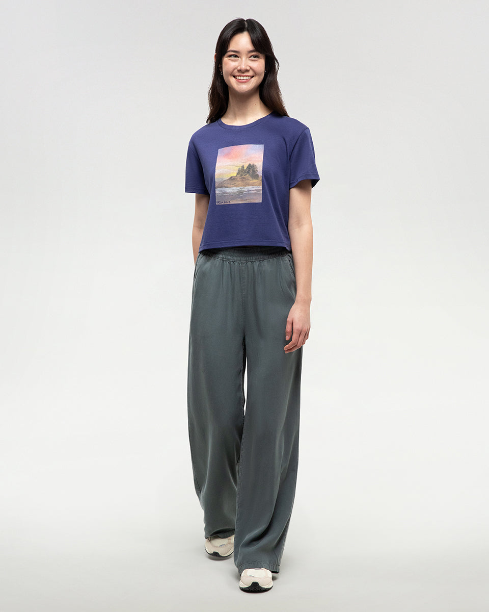 Breakwater Crop T-Shirt