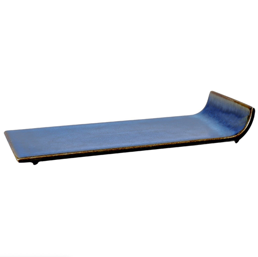 Blue Long Plate