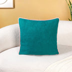 Bluebell Blush Cushion Covers With Looped Edging Set Of 2