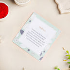 Blush Blossom Rakhi Lumba Set