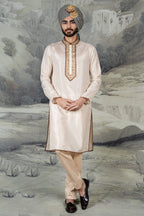 Blush Ivory Kurta Set | BARODA
