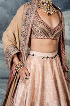 Blush Ivory Skirt Set | BARODA