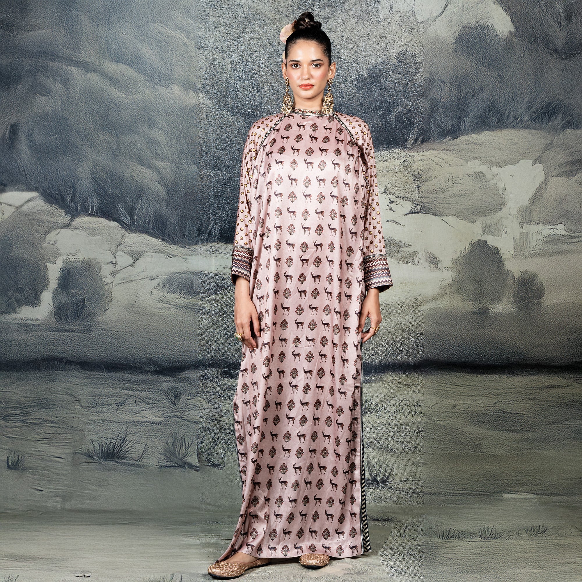 Blush Pink Kaftan | CHAR