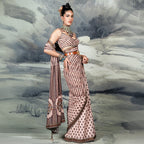 Blush Pink Saree Set | CHAR