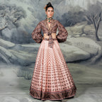 Blush Pink Skirt Set | CHAR