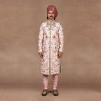 Blush Ivory Sherwani Set | MURAQQA