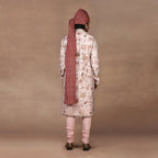 Blush Ivory Sherwani Set | MURAQQA