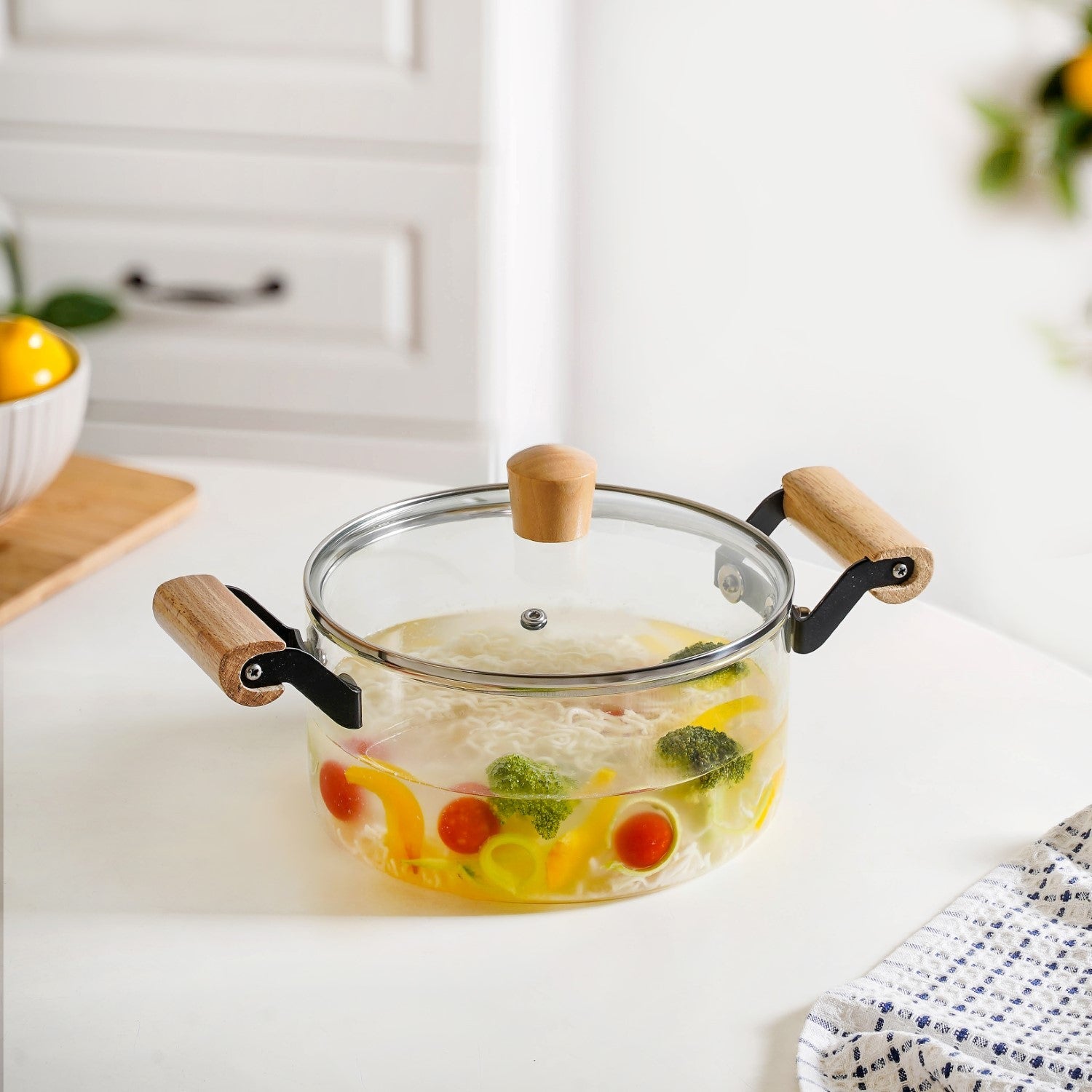 Borosilicate Glass Simmer Pot 2500ml