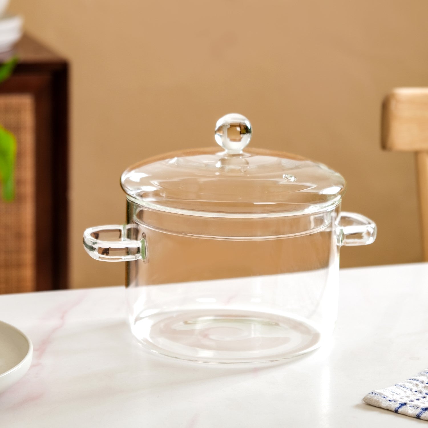 Glass Cooking Pot 1750ml