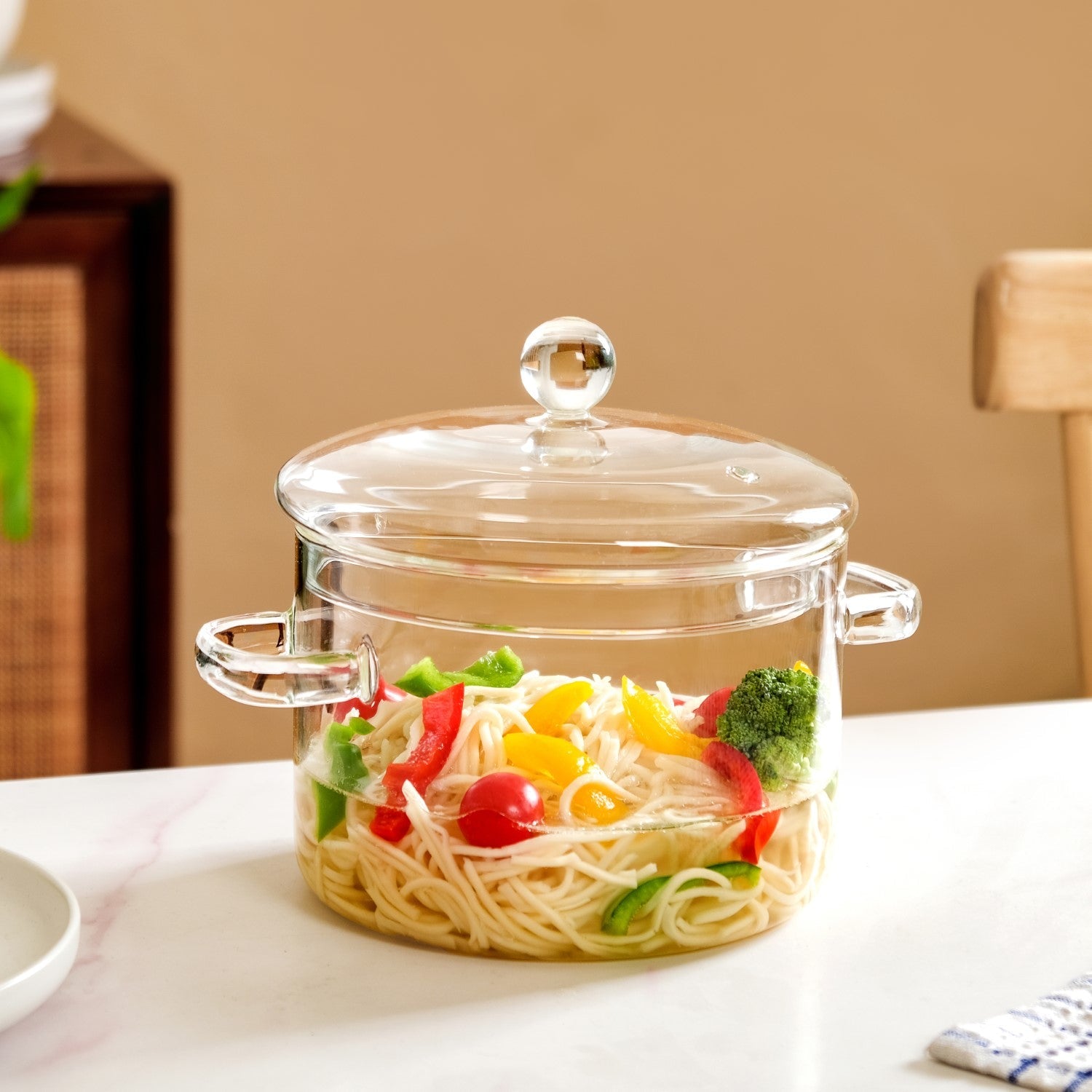Glass Cooking Pot 1750ml