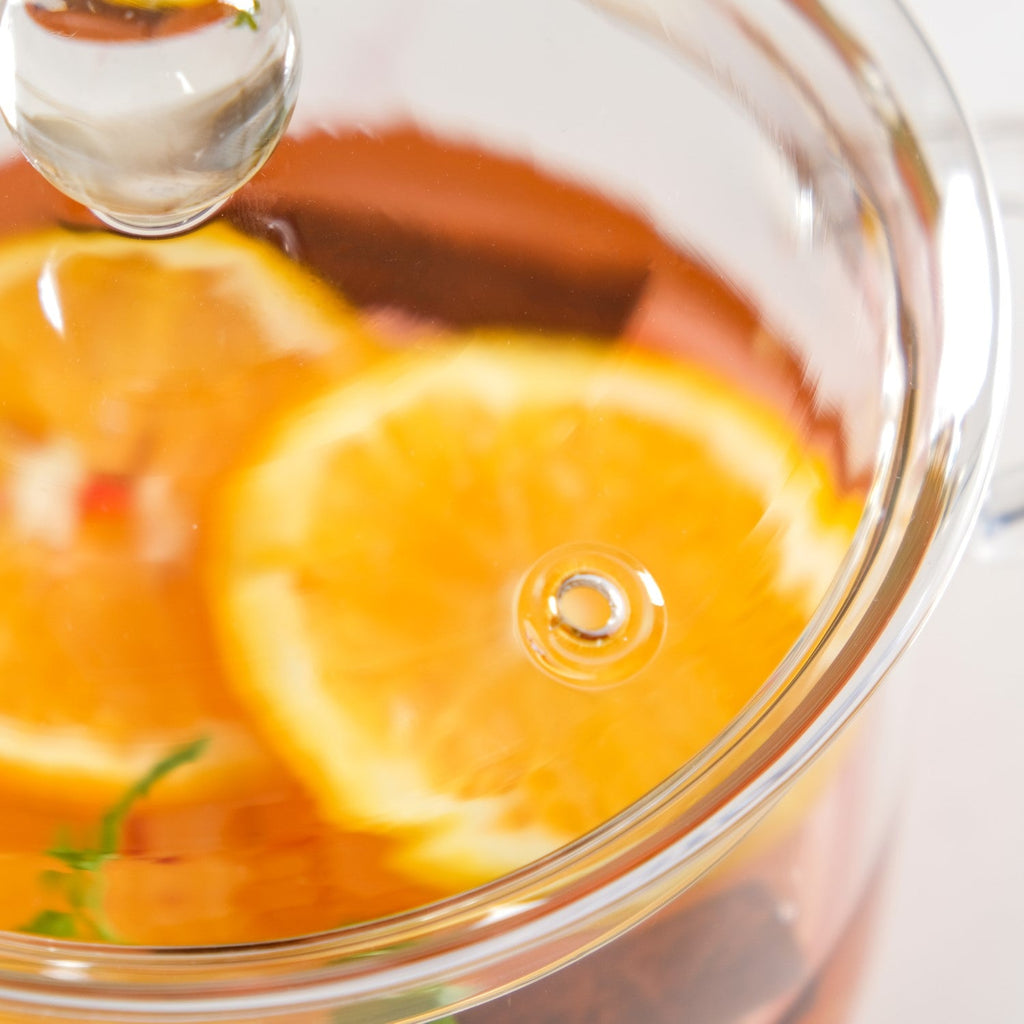 Borosilicate Glass Stovetop Cooking Pot 1650ml