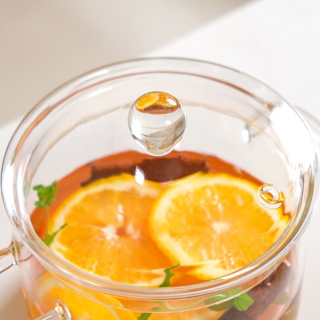 Borosilicate Glass Stovetop Cooking Pot 1650ml