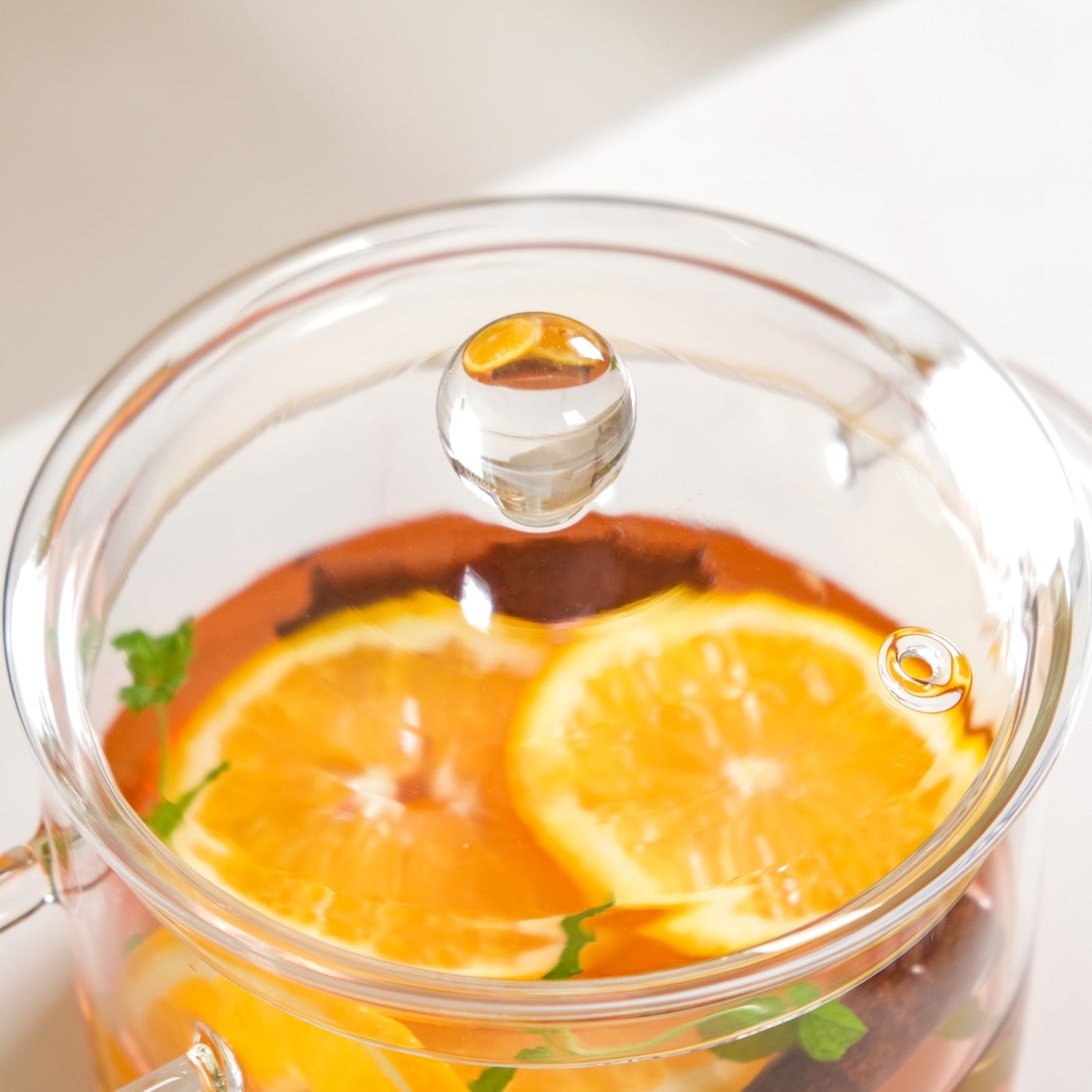 Borosilicate Glass Stovetop Cooking Pot 1650ml