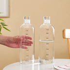 Borosilicate Glass Water Bottle 1050ml