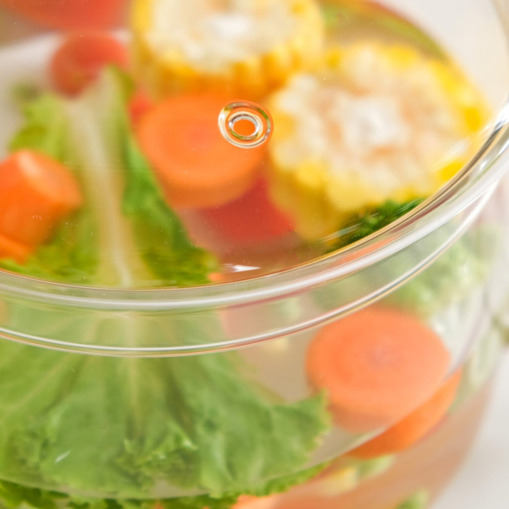 Borosilicate Multipurpose Glass Cooking Pot 2100ml