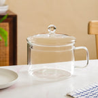 Borosilicate Multipurpose Glass Cooking Pot 2100ml