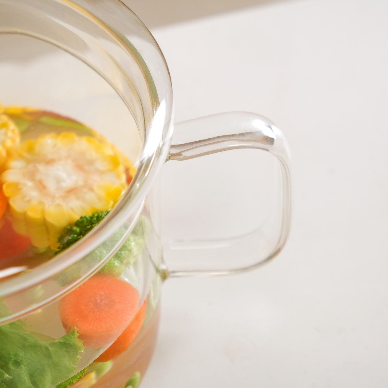 Borosilicate Multipurpose Glass Cooking Pot 2100ml