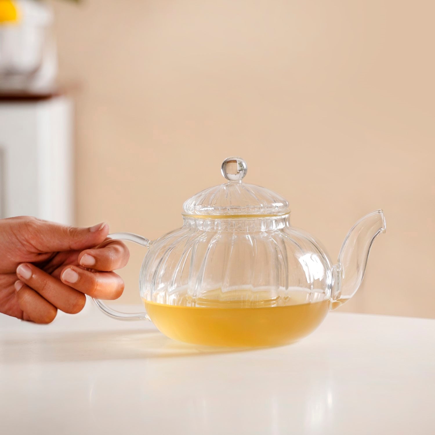 Glass English Breakfast Teapot 650ml