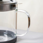 Borosilicate Glass Oil Pot With Strainer 1000ml