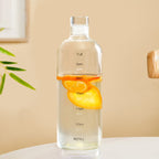 Borosilicate Glass Water Bottle 1050ml