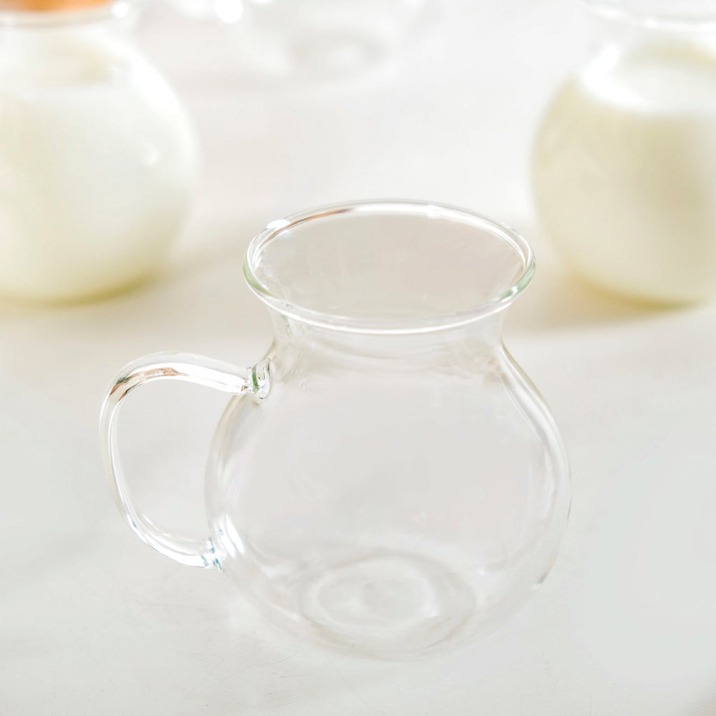 Borosilicate Milk And Creamer Pots Set Of 6 200ml