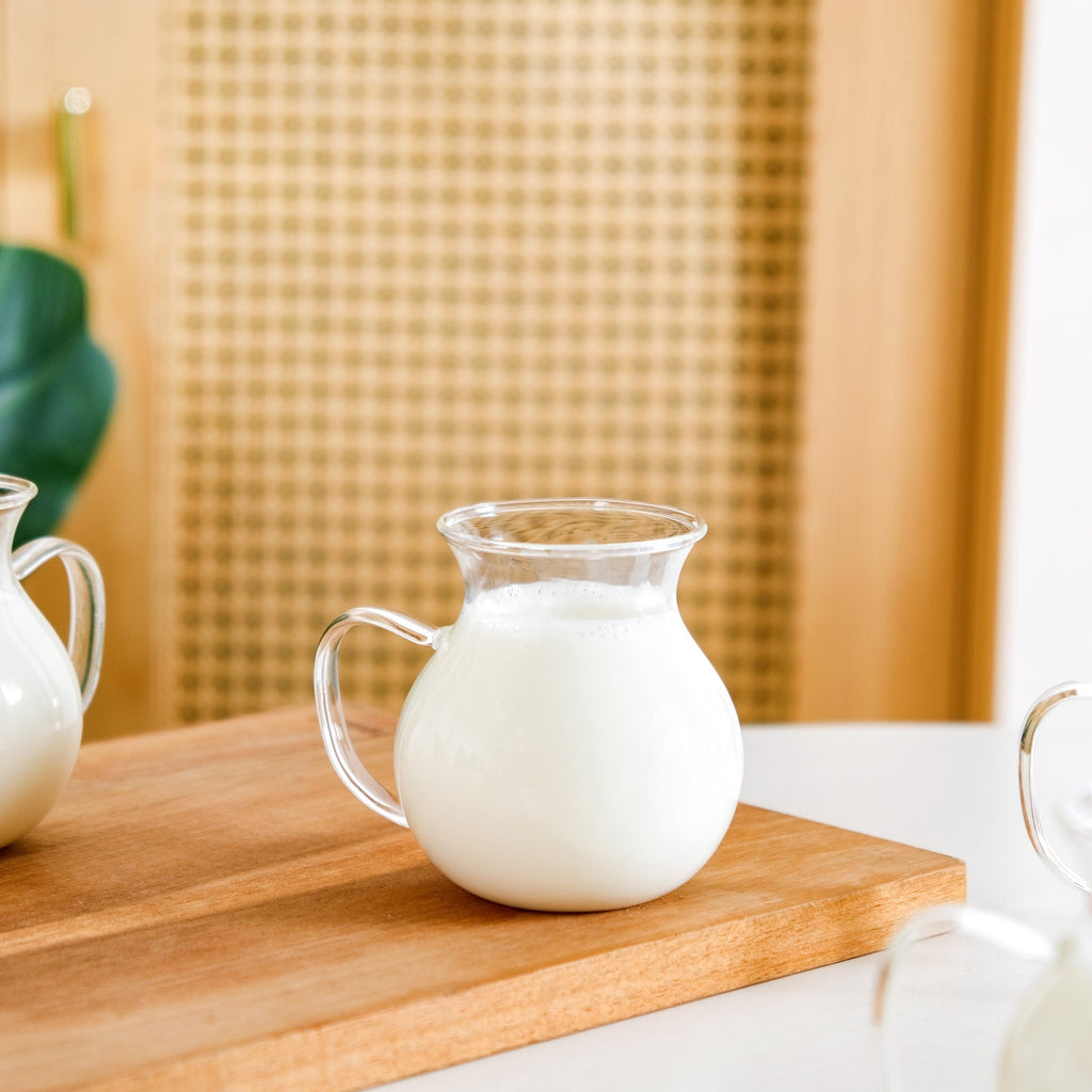 Borosilicate Milk And Creamer Pots Set Of 6 200ml