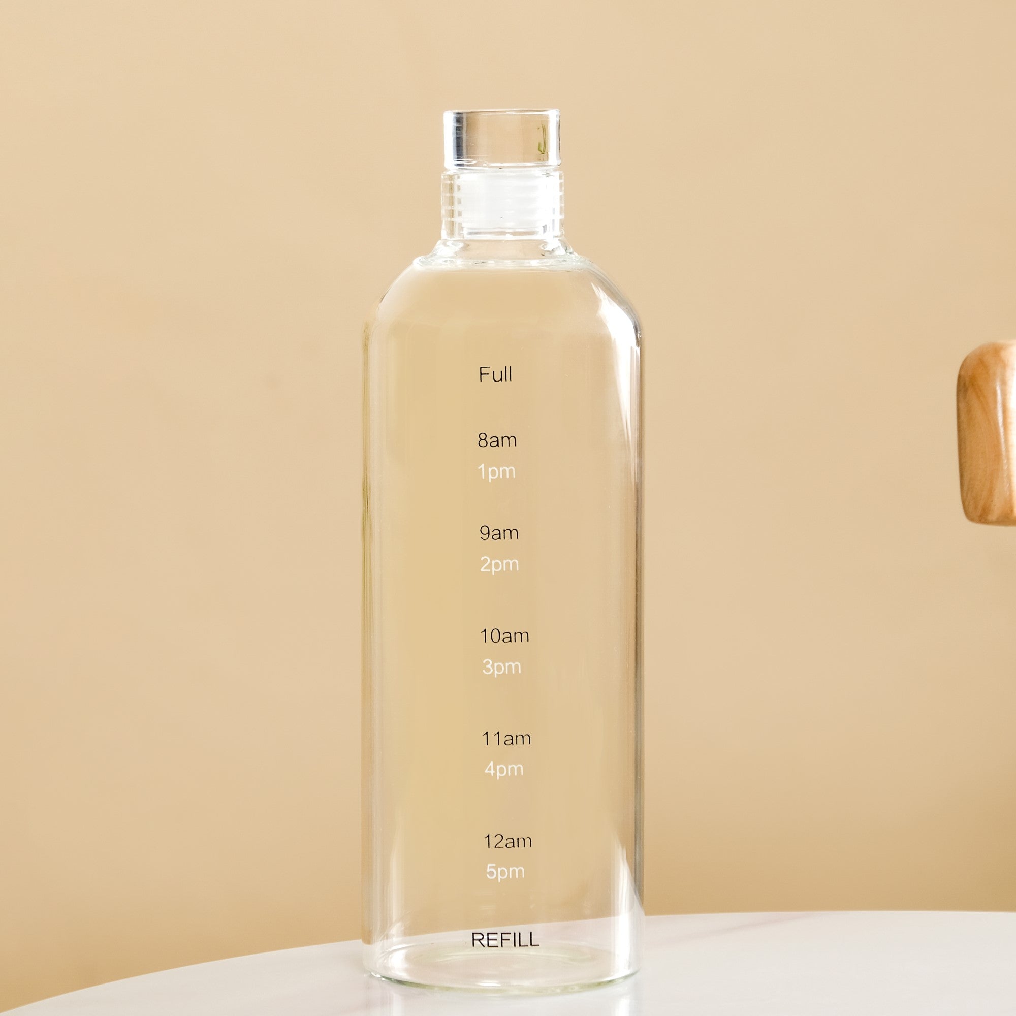 Borosilicate Glass Water Bottle 1050ml