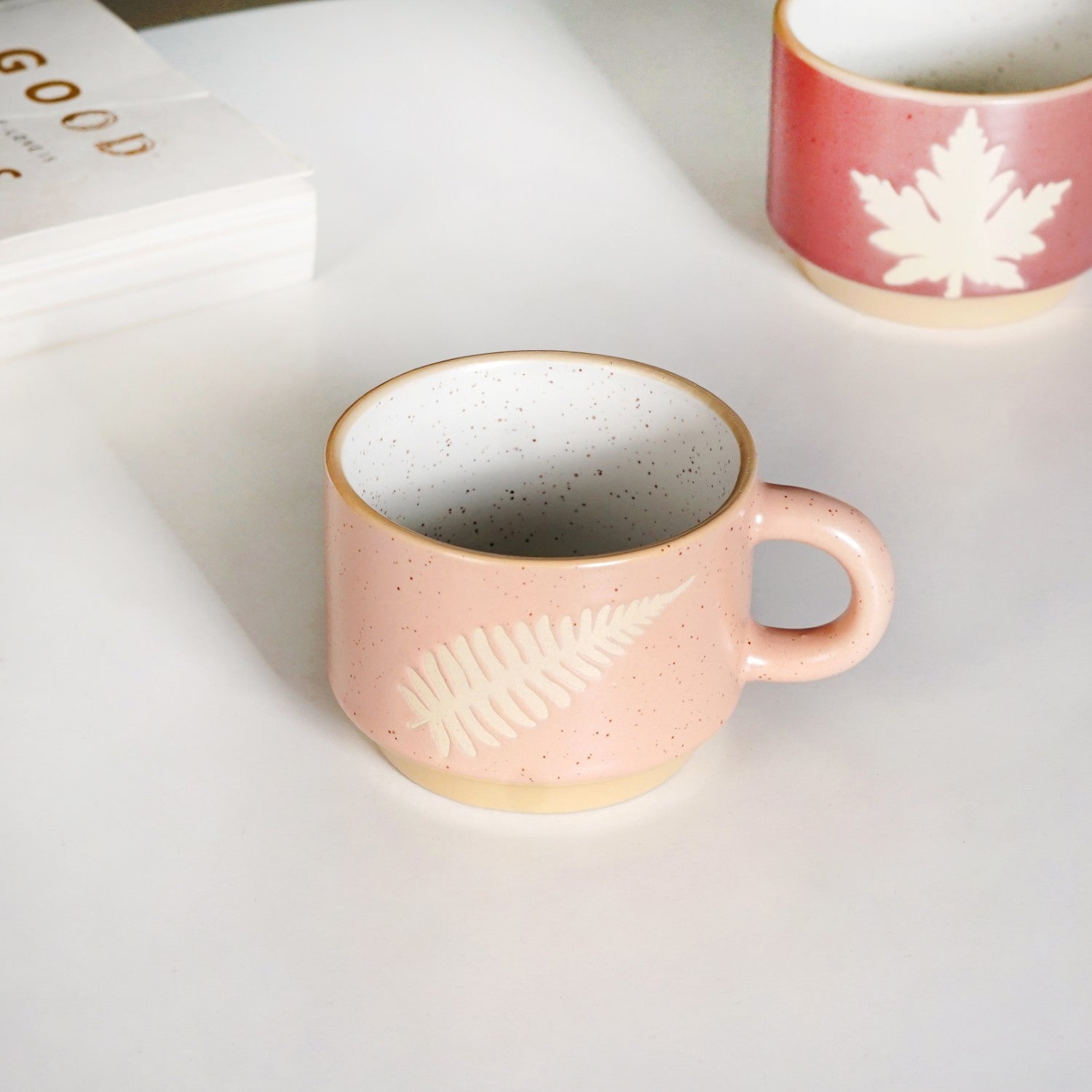 Botanical Stackable Cup Set Of 4 Autumn Edition 145ml