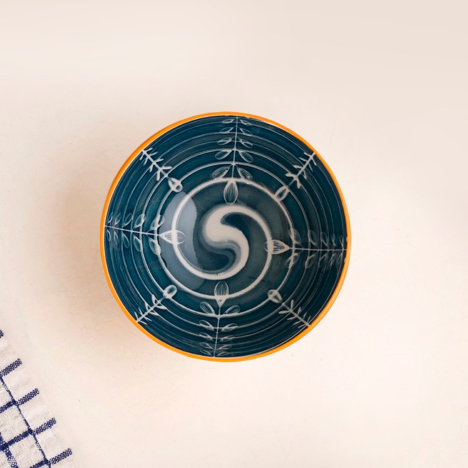 Botanical Mediterranean Bowl Set Of 4 300ml