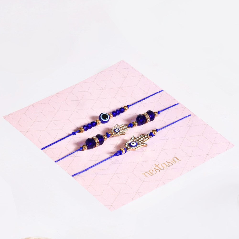 Protective Evil Eye Trio Bracelet Set Of 3