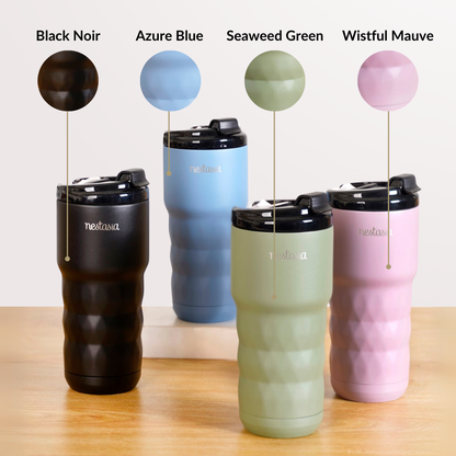 Brewster Grande Vacuum Copper Insulated Travel Flask Seaweed Green 590ml