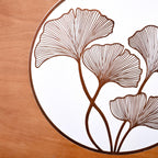 Bronze Ginkgo Table Mats Set Of 6