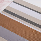 Brown Stripes Dining Table Mats Set Of 6