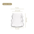 Bubble Cloud Glass Set Of 2 400ml