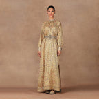 Butter Yellow Kaftan Set | MURAQQA