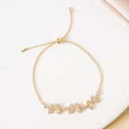 Butterfly Charm Gold Bracelet