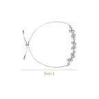 Butterfly Charm Silver Bracelet