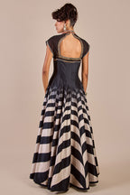 Chevron Anarkali Set | CHHĒ