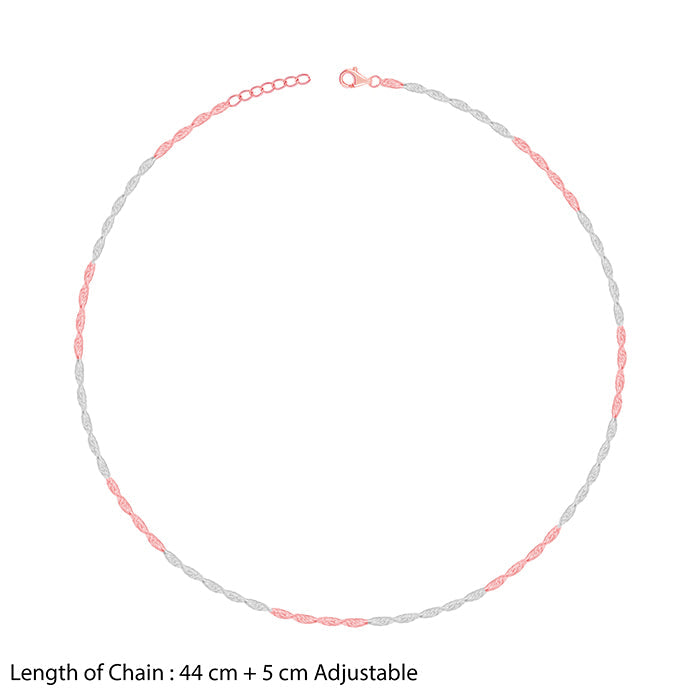 Dual Tone Rope Chain