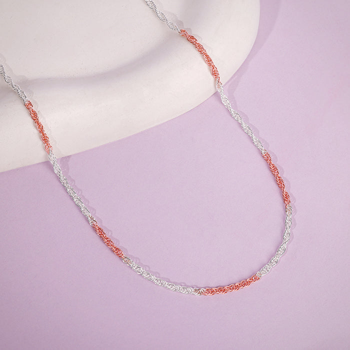 Dual Tone Rope Chain