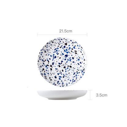 Mosaic Plate Blue
