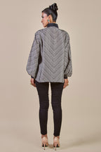 Chevron Long Top | CHHĒ