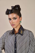 Chevron Long Top | CHHĒ