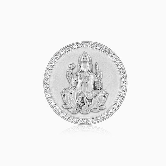 Silver Ganesha Bliss Coin