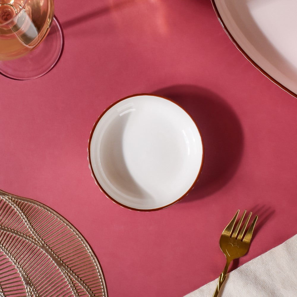 Dune Dessert Plate Pink