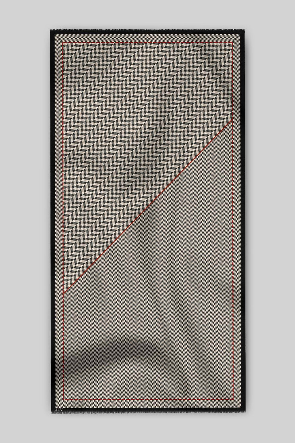 Chevron Printed Shawl