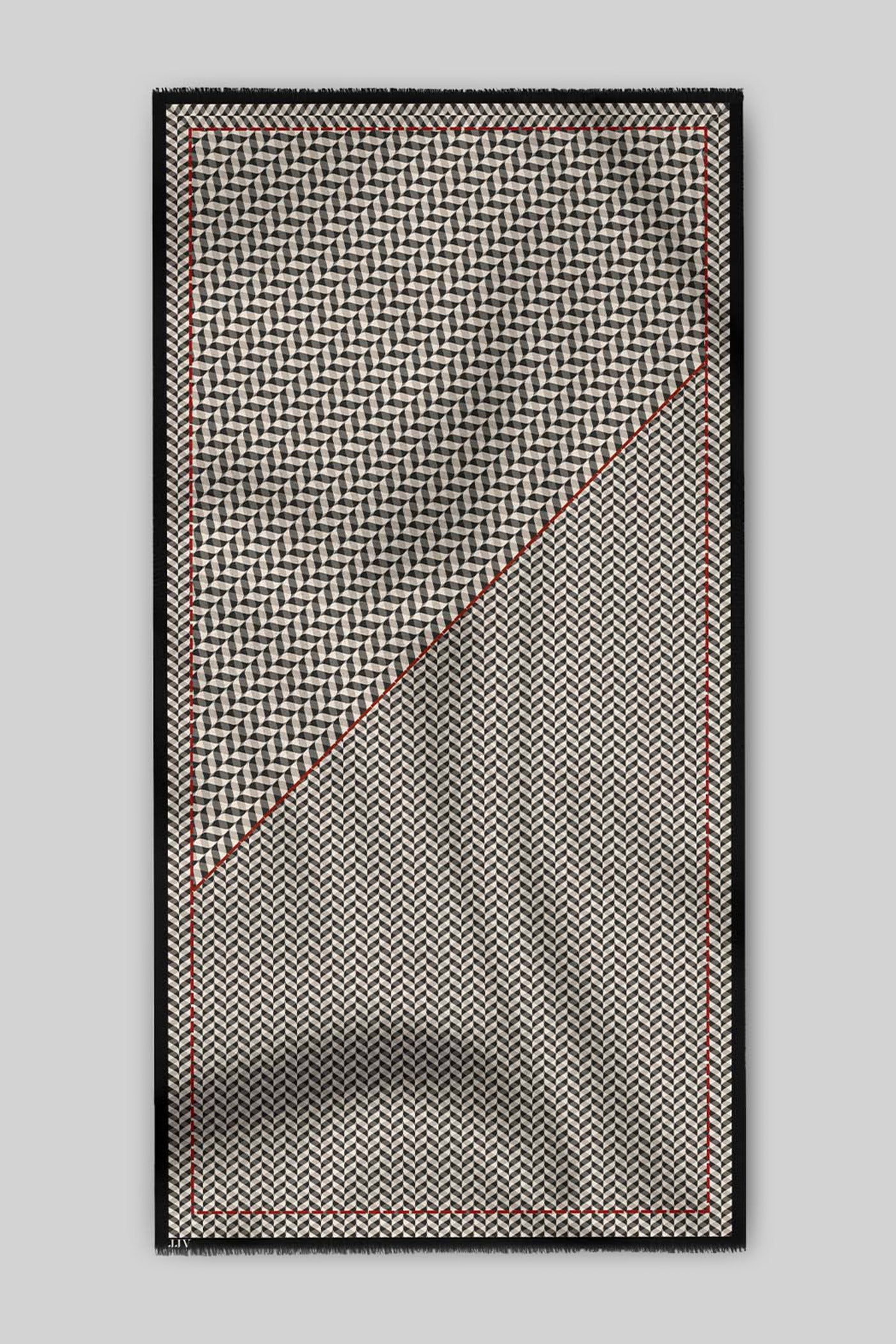 Chevron Printed Shawl