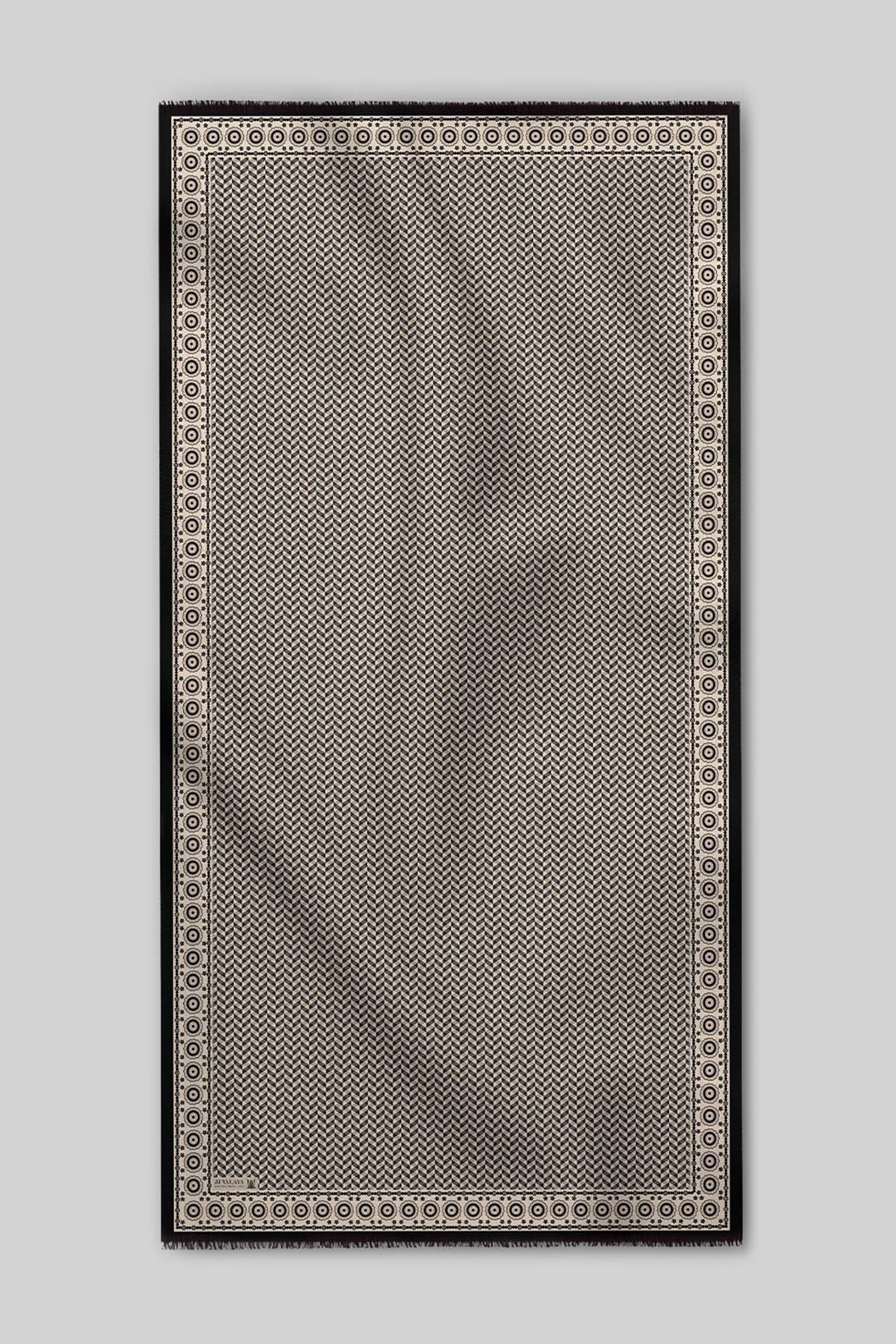 Chevron Cashmere Shawl