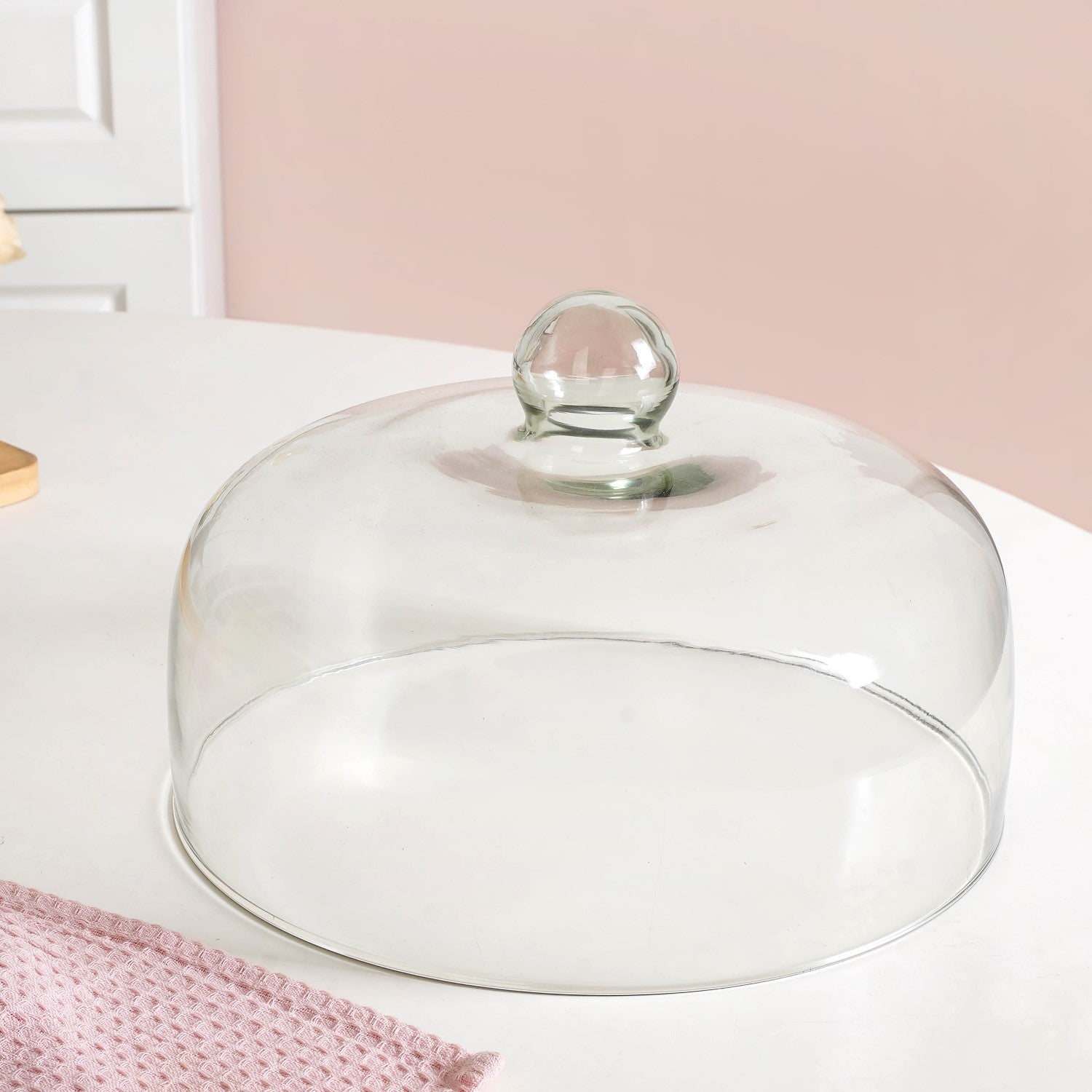 Cake Stand With Glass Cloche 11 Inch