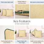 Pure Cotton Cushion Cover Set Of 2